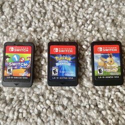 NINTENDO SWITCH GAMES