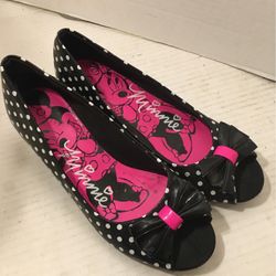 Girls Disney Minnie mouse shoes size 1 1/2