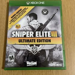 Xbox One Sniper Elite III Ultimate Edition 