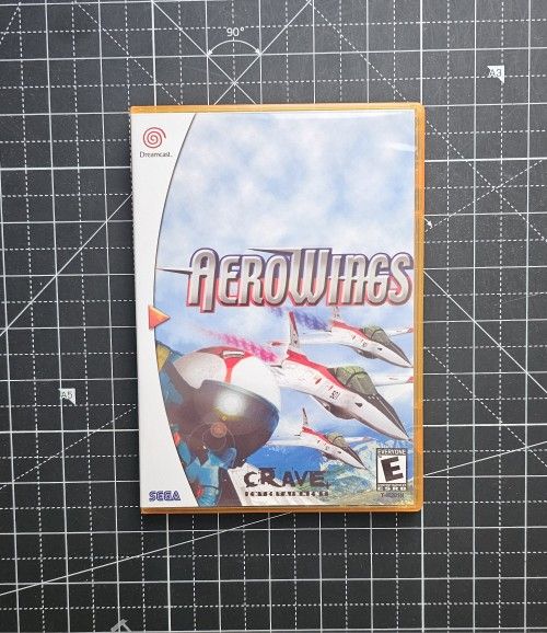 Dreamcast Aero Wings Custom Case - NO GAME OR MANUAL