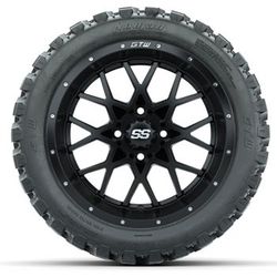 Custom Golf Cart Rims and Tires - Multiple sizes