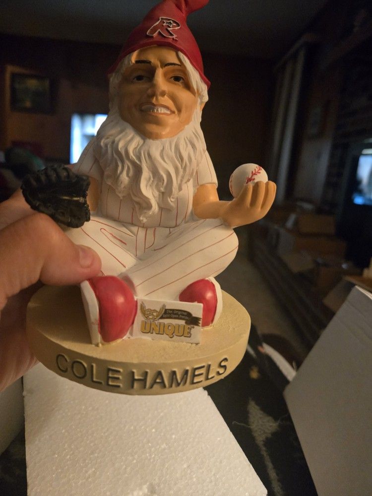 2011 Reading Phillies Cole Hamels Gnome