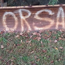 Old Snow Plow Left Right Hdralic Piston On Frame Yoke 