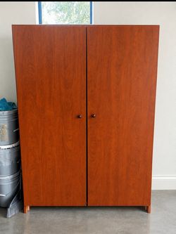 Garage cabinet.
