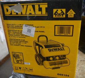 DEWALT Heavy Duty 1.1 Electric Air Compressor D55154 BRAND NEW