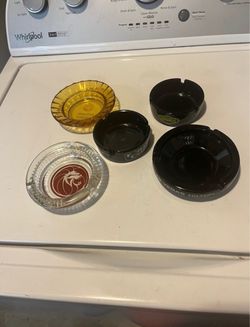 Lot of 5 Vintage Casino Ashtrays
