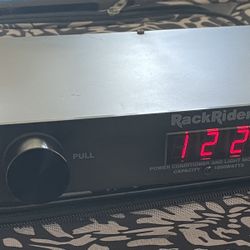 Rack Rider RR 15PLUS 1 Space Rack Power Conditioner With Light