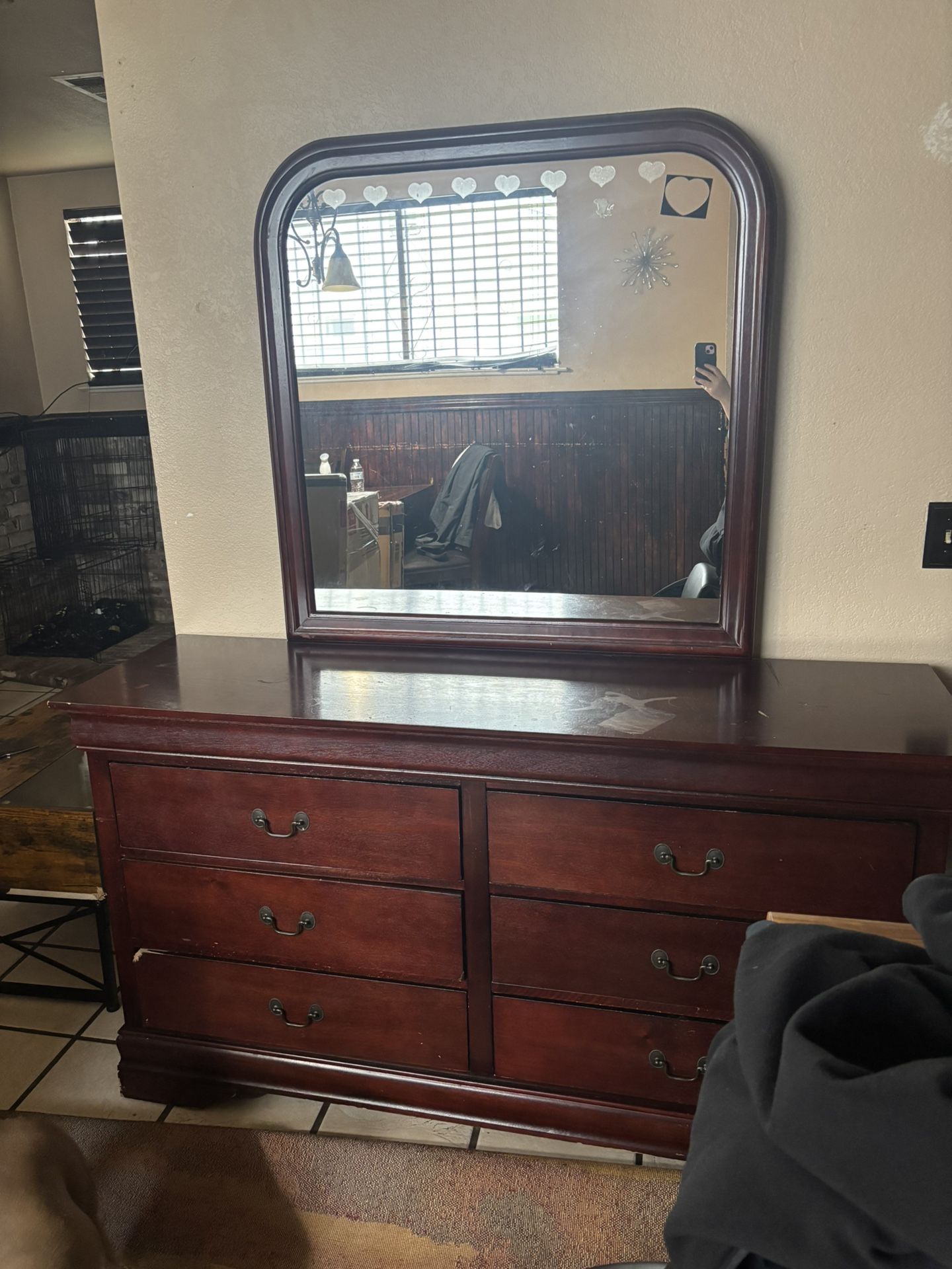 Dresser With Vanity And Nightstand