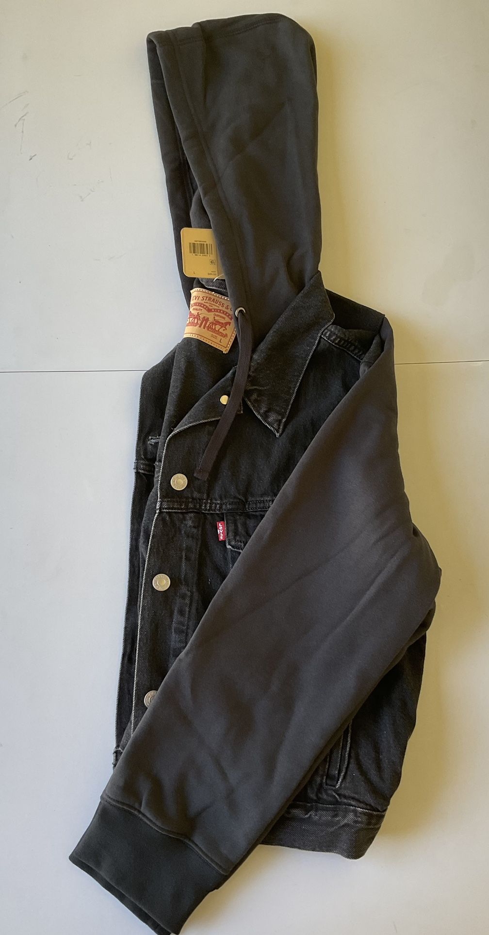 Women’s Levi’s Hybrid Trucker Jacket Size L $55