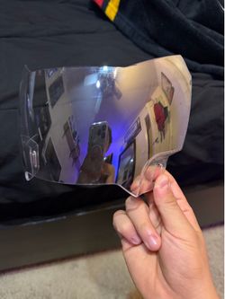 Shock Clear mirror visor