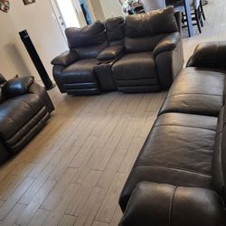 Living room Set All Electric Recliners 