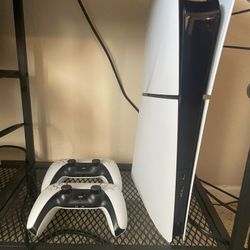 PS5 Digital Edition + 2 Controllers (Works Perfectly)