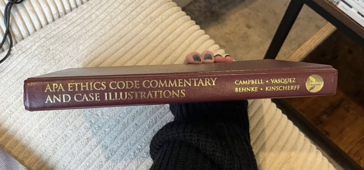 APA Ethics Code Textbook