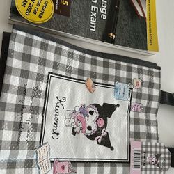 *NEW Three Tote Bags Sanrio Co. Kuromi Tote Bag Travel School Book 📚 Bag Hello Kitty Tote Bag