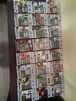 Funko Pop Vinyl Figure Collection Lot