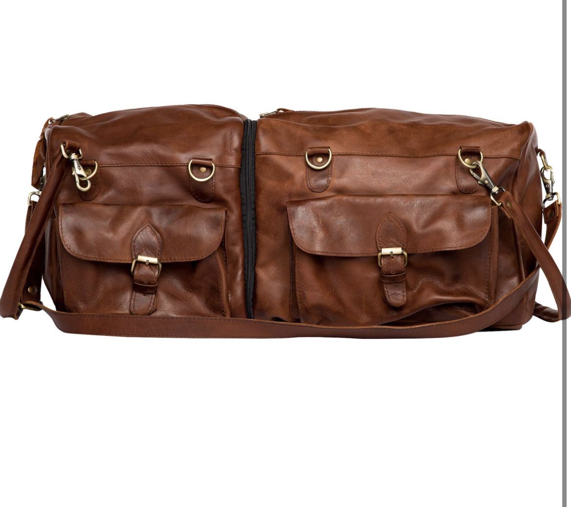 Leather Duffle Bags for Men | Weekender Duffel Bag Women | Weekender Bag Mens 