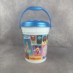 Disney Park 2026 Walt Disney World Characters Refillable Popcorn Bucket Preowned