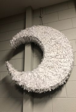 Hand made Moon Pinata 3 ft tall