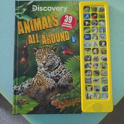 Discovery Animals All Around Book