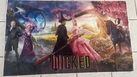 Wicked Broadway Musical Decorations – Gently Used – For Sale!