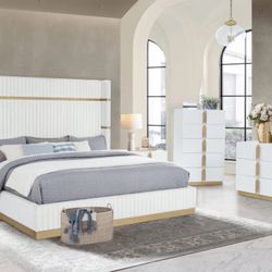 NEW BEDROOM FURNITURE SET - BED MATTRESS AND MORE SPECIAL FINANCING AVAILABLE JUST $54 Down