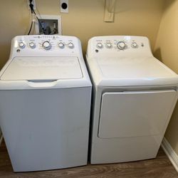 GE Washer And Gas Dryer 