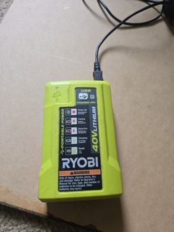 40V LITHIUM-ION BATTERY CHARGER USB