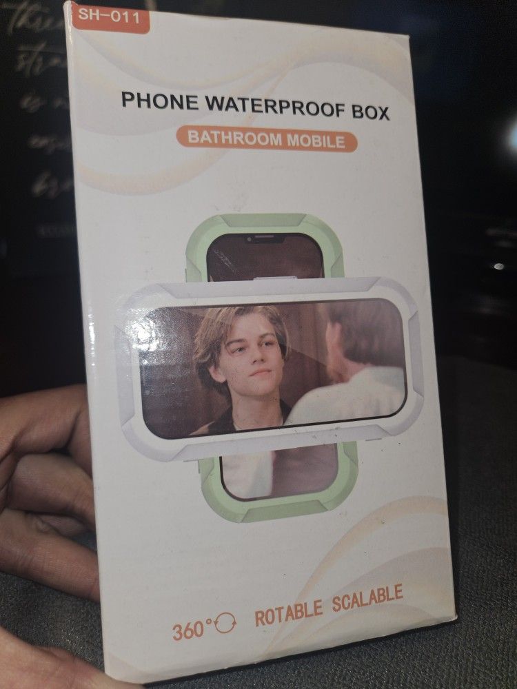 Waterproof Shower Phone Mount (New In Box)!!!