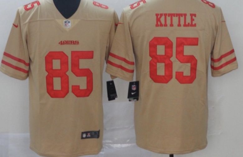Gold San Francisco 49ers Jerseys New Stitched