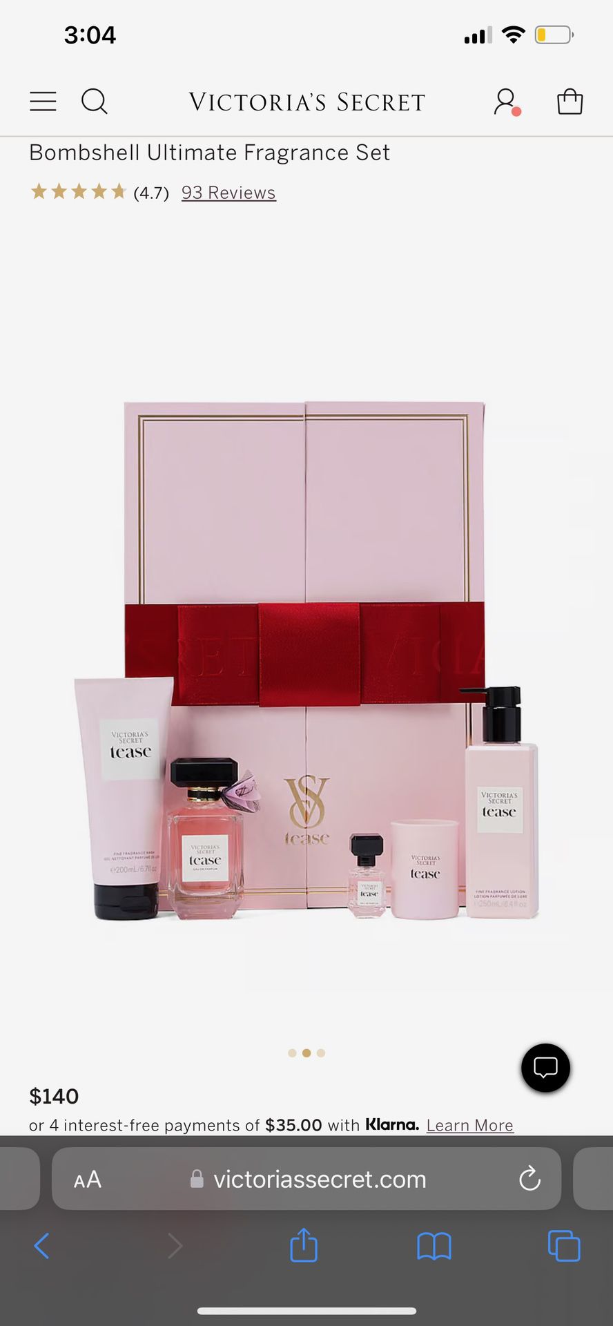 Victoria Secret Gift Set 