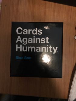 Cards against humanity (blue box)