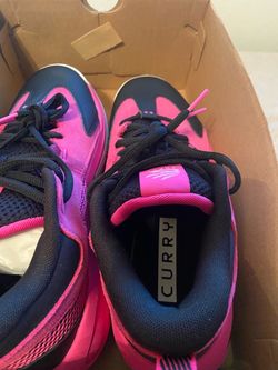 Under Armour Curry Basketball Sneakers Pink Black