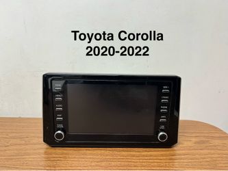 2020-2022 Toyota Corolla Screen OEM