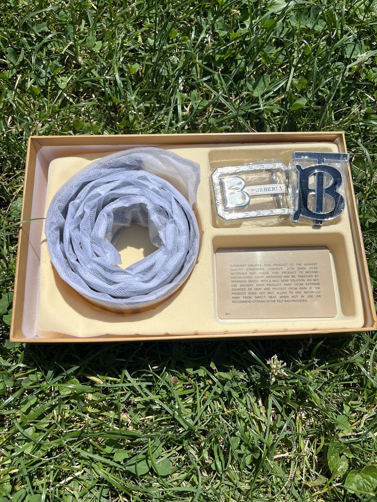 BURBERRY BELT