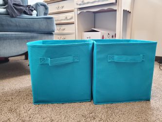 3 Fabric Storage Cubes