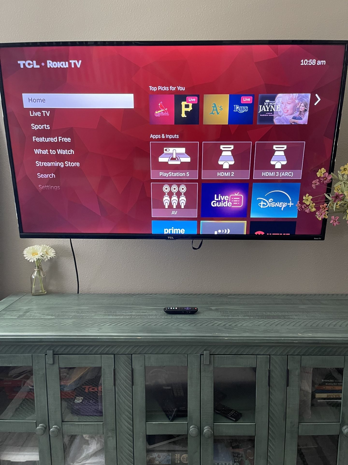 48” TV