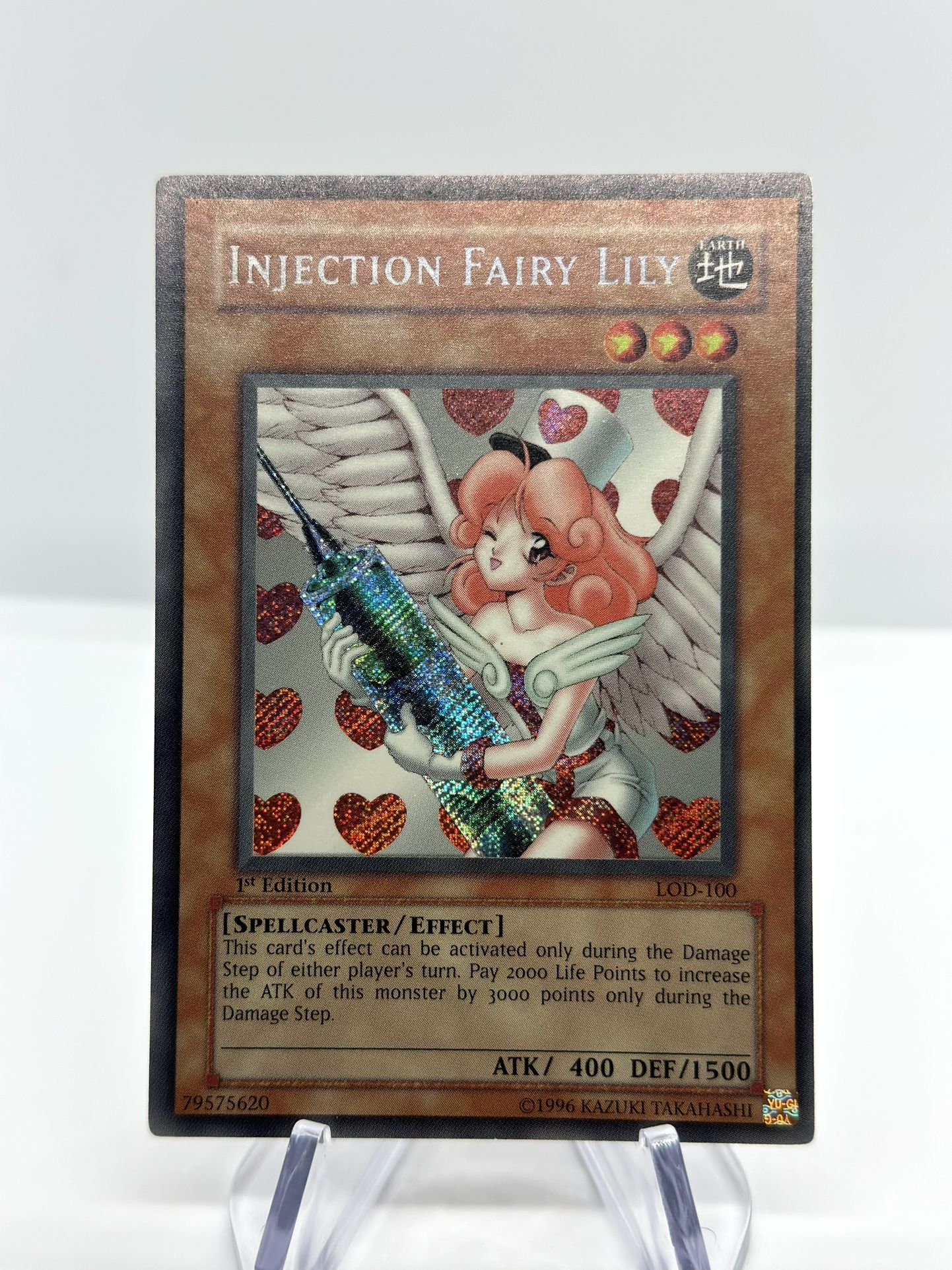 yugioh card injection fairy lily YU-GI-OH! - (LCJW-EN280) - Legendary Collection 4: Joey's World - 1st Edition YuGiOh Legacy of Darkness Injection