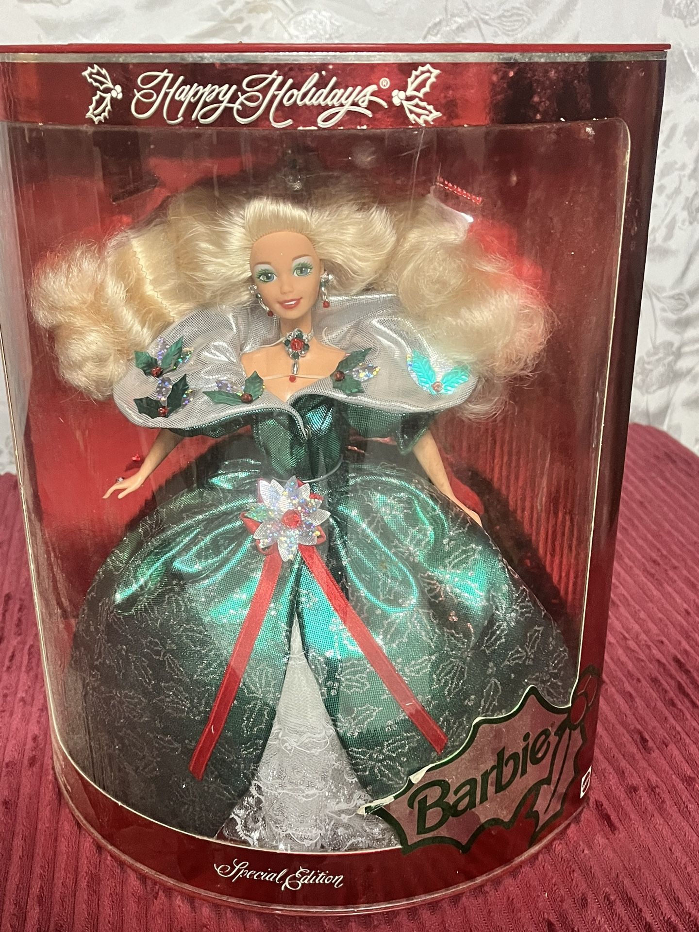 Vintage Happy Holidays Barbie Doll