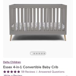 4 In 1 Convertible Crib