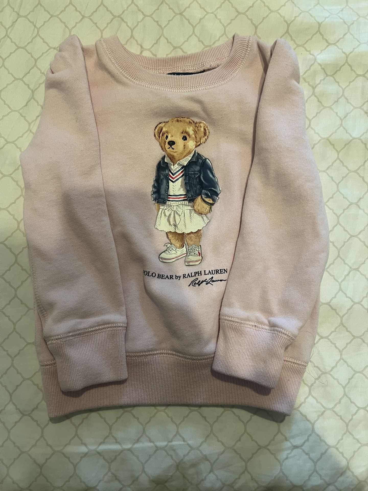 4T Polo Bear Fleece Sweatshirt