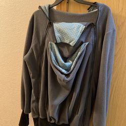 Cozy Baby Wearing Sweatshirt - L