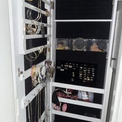 Mirror Jewelry Cabinet 