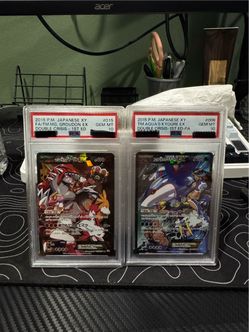 Pokemon Groudon and Kyogre PSA 10