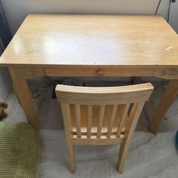Wood Desk For kids