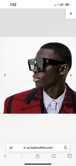 Louis Vuitton Sunglasses Cyclone Black Men's - US