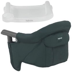 Inglesina Dining Table Chair Plus Tray, Dark Green