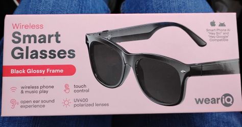 WearIQ Wireless Bluetooth Smartglasses