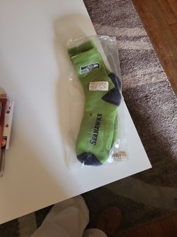Authentic  Brand New Seattle Sea Hawk Socks