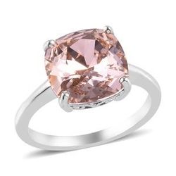 Vintage Rose Swarovski Crystal Ring (Size 9)