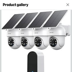 ANSQUE Solar Power Cameras 